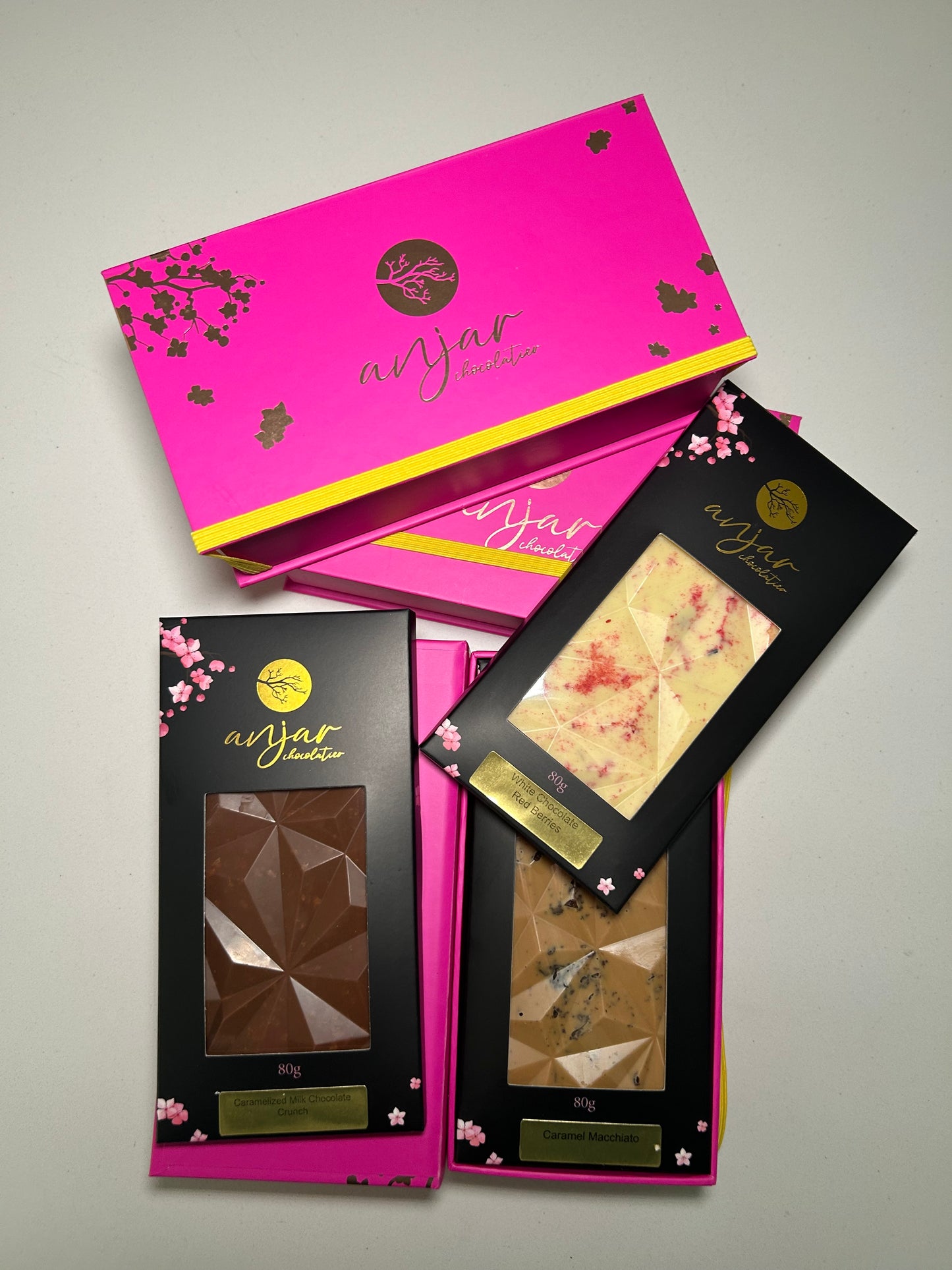 Three Chocolate Bar Gift Box