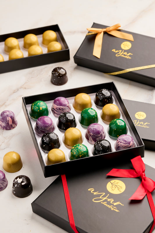 16 Piece Variety bonbon chocolate box