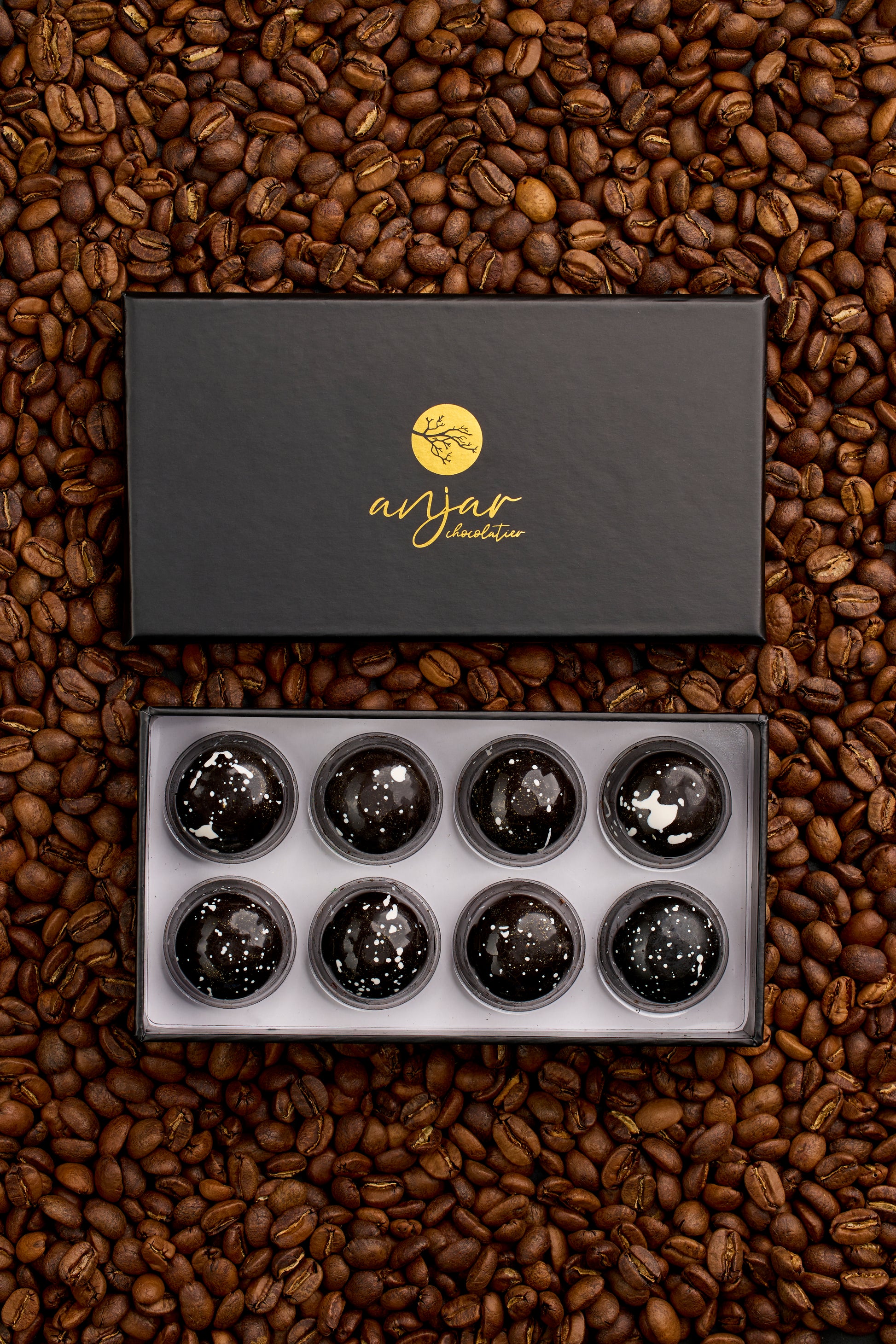 espresso coffee chocolate bonbons