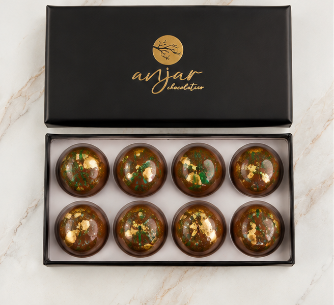 8 Piece Hazelnut Crunch Bonbon Box