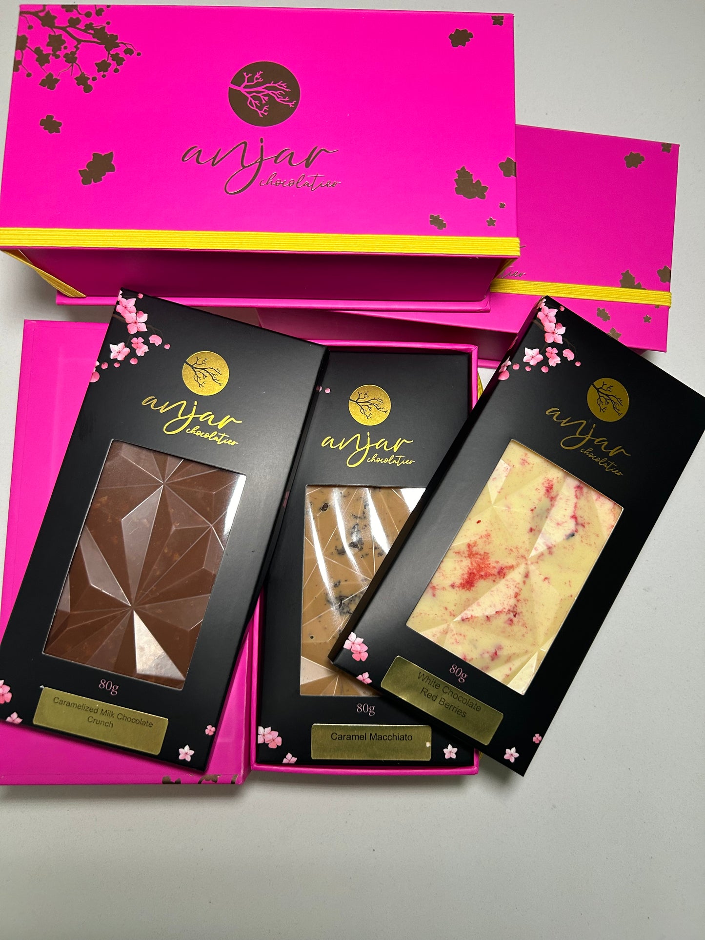 Three Chocolate Bar Gift Box