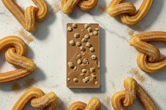 Churro Caramelized White Chocolate Bar