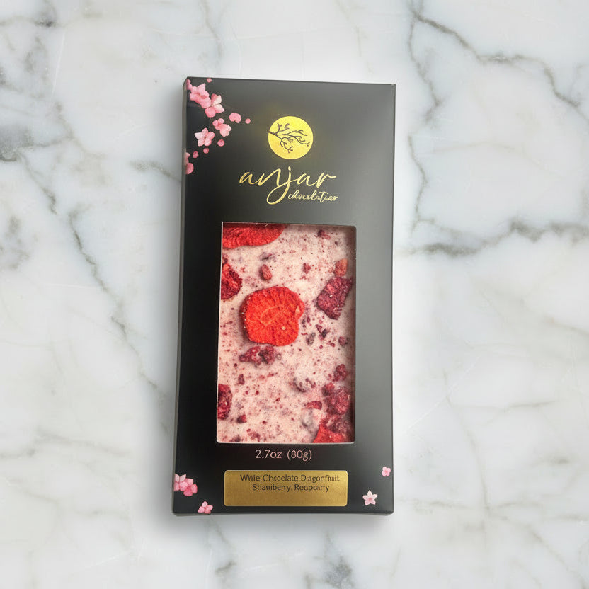 Red Berries White Chocolate Bar