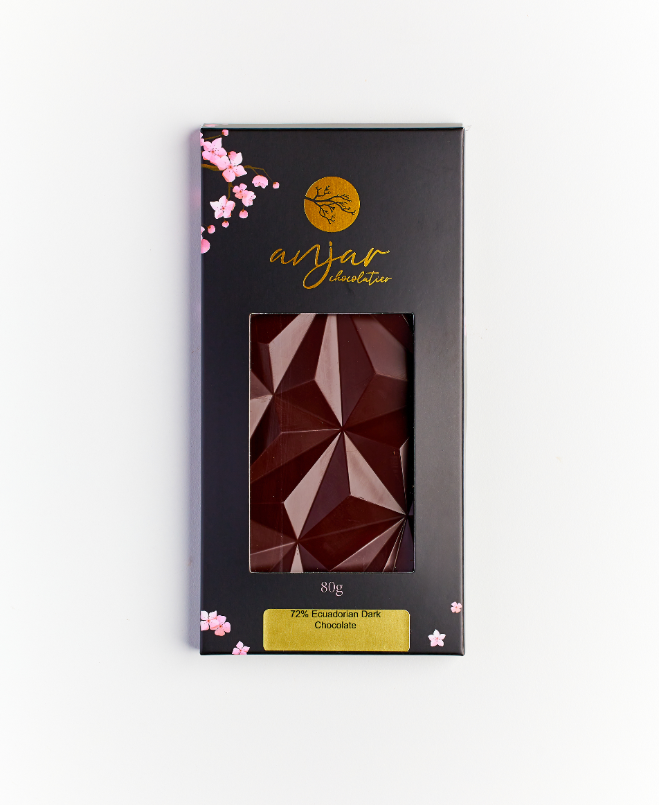 72% Ecuadorian Dark Chocolate Bar