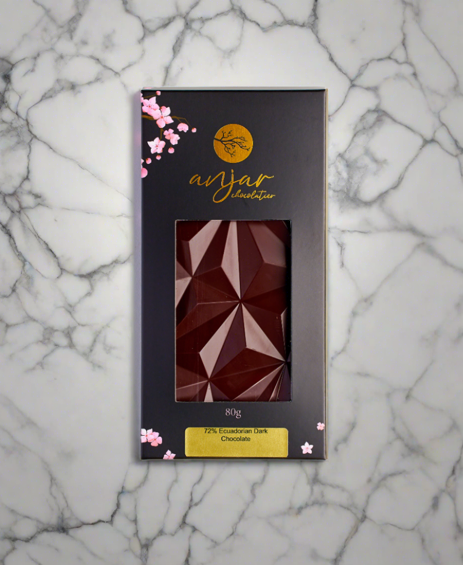 72% Ecuadorian Dark Chocolate Bar