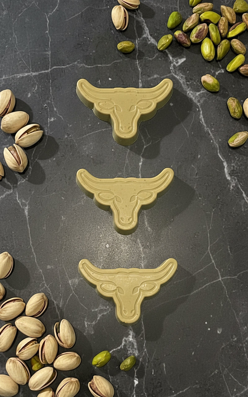 White Chocolate Pistachio Longhorns