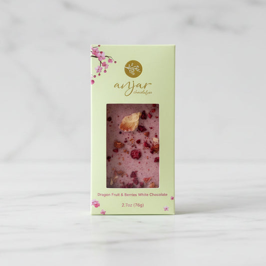 Red Berries White Chocolate Bar
